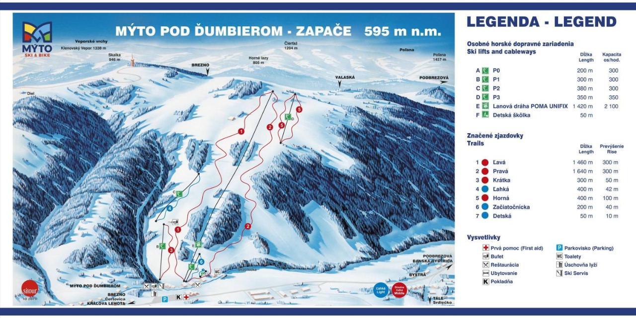 Apartment Rose Chopok 1100 M-On Hiking Trail-View-Hot Tub-Sauna-View Деменівська Долина Екстер'єр фото