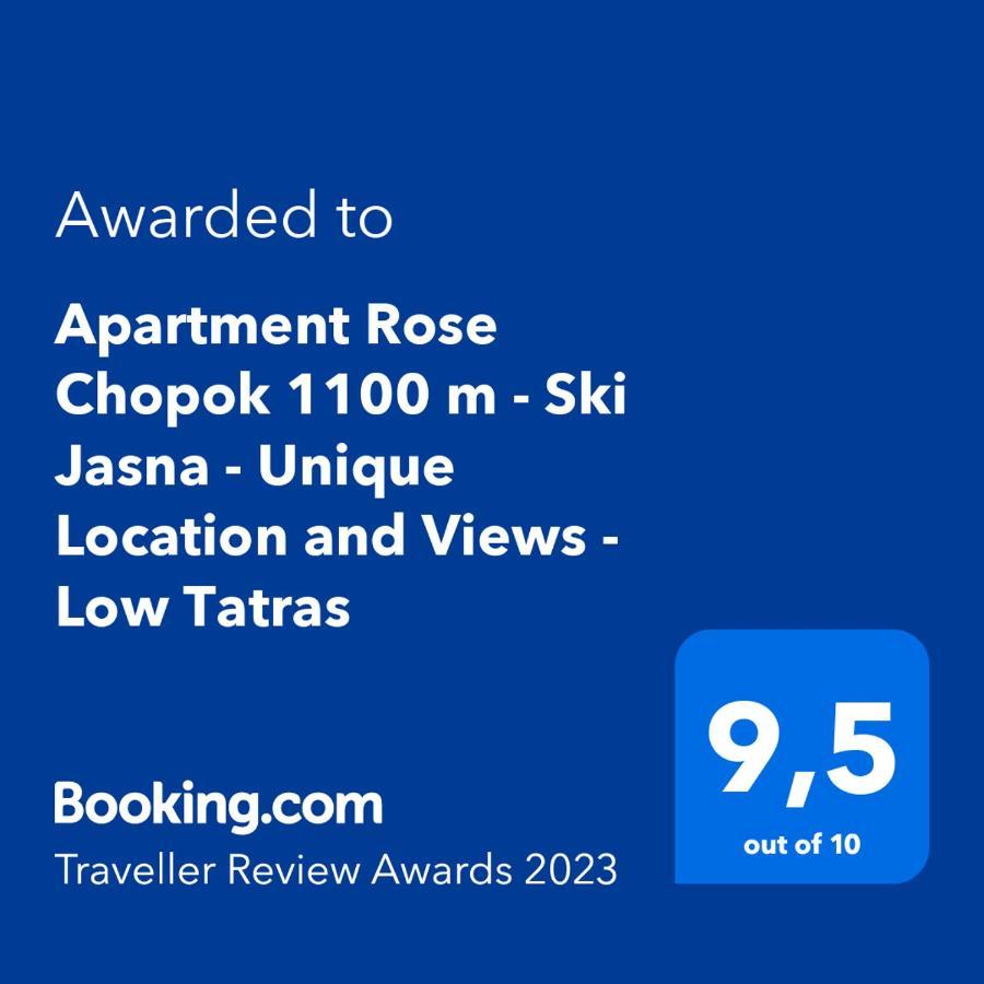 Apartment Rose Chopok 1100 M-On Hiking Trail-View-Hot Tub-Sauna-View Деменівська Долина Екстер'єр фото